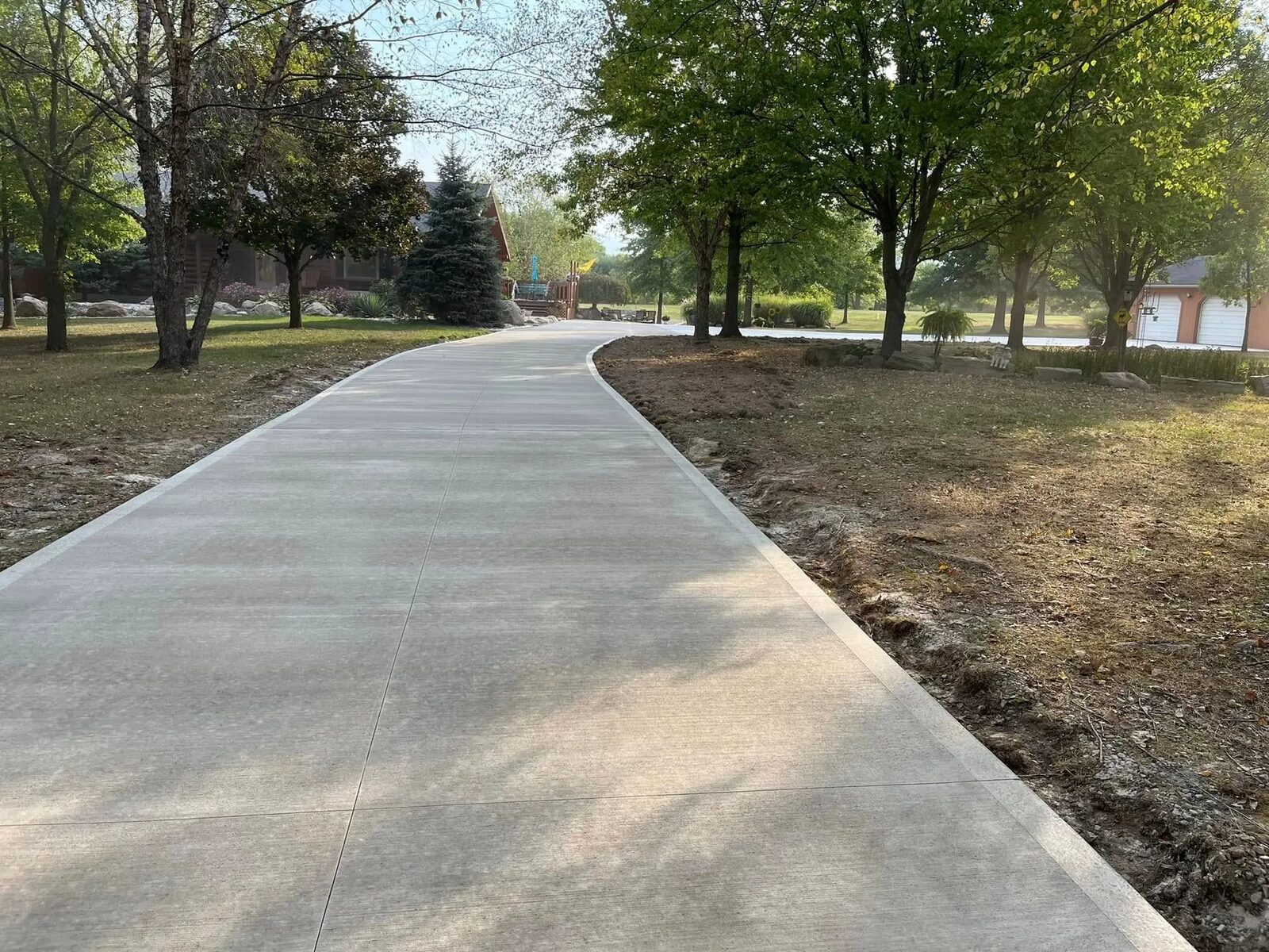Tree-Lined Driveway